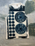 Iris Cyanotype Crop Top Sale 238