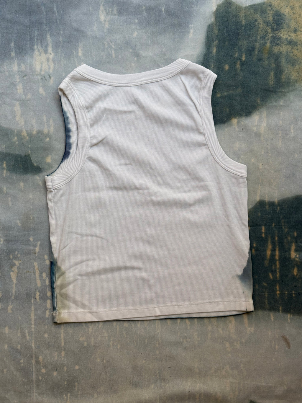 Jesus Cyanotype Crop Top Sale 240