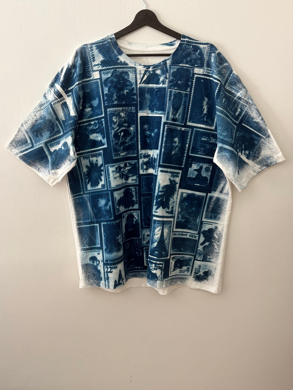 Stamps Cyanotype T-shirt Sale 244