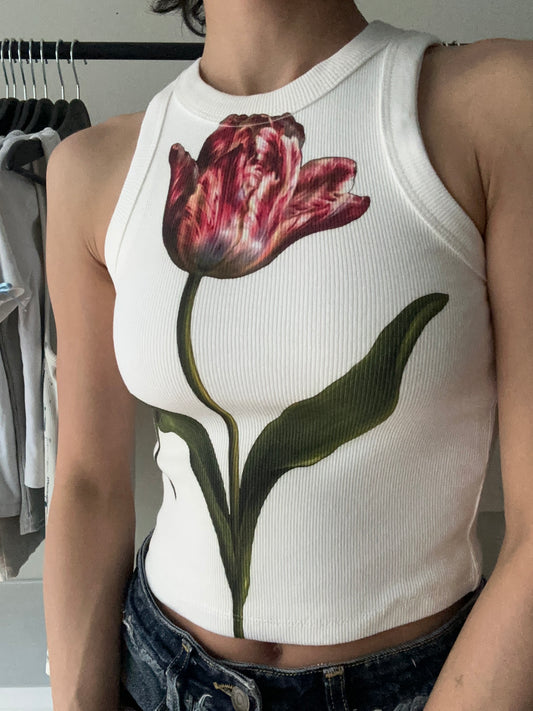 Dream Flower Crop Top