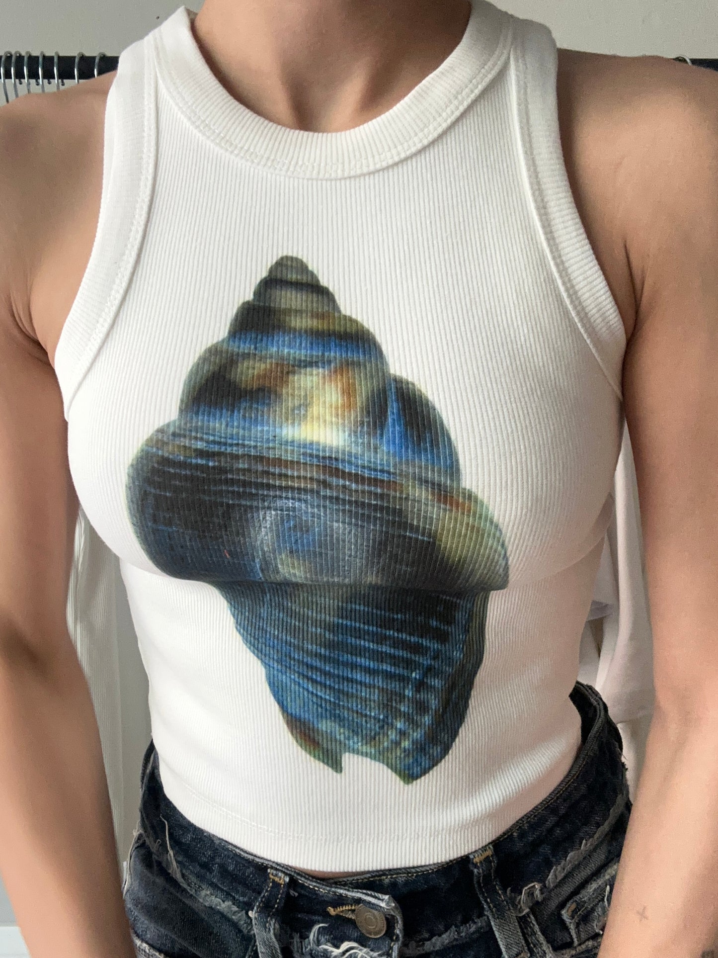 Seashell Crop Top