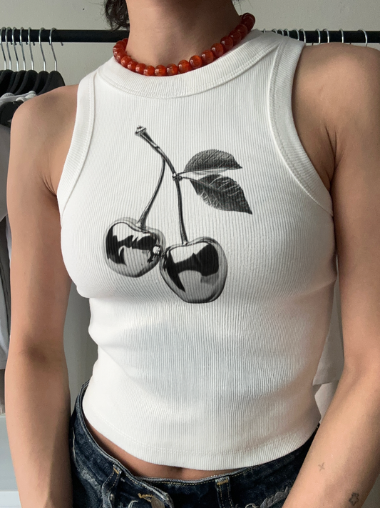 Turuncu Kırpılmış Üst